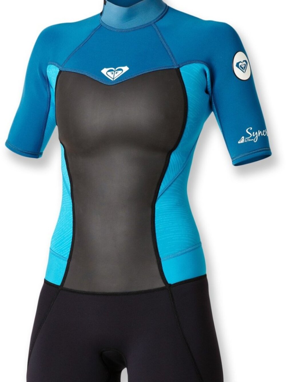 Roxy Shorty Wetsuit Blue Black GIRLS SIZE 16